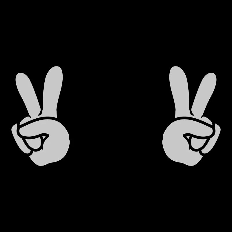 2 Peace Hände
