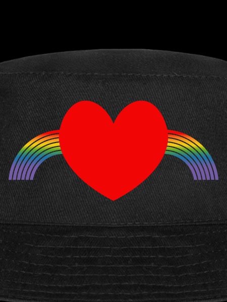 Regenbogen pride herz