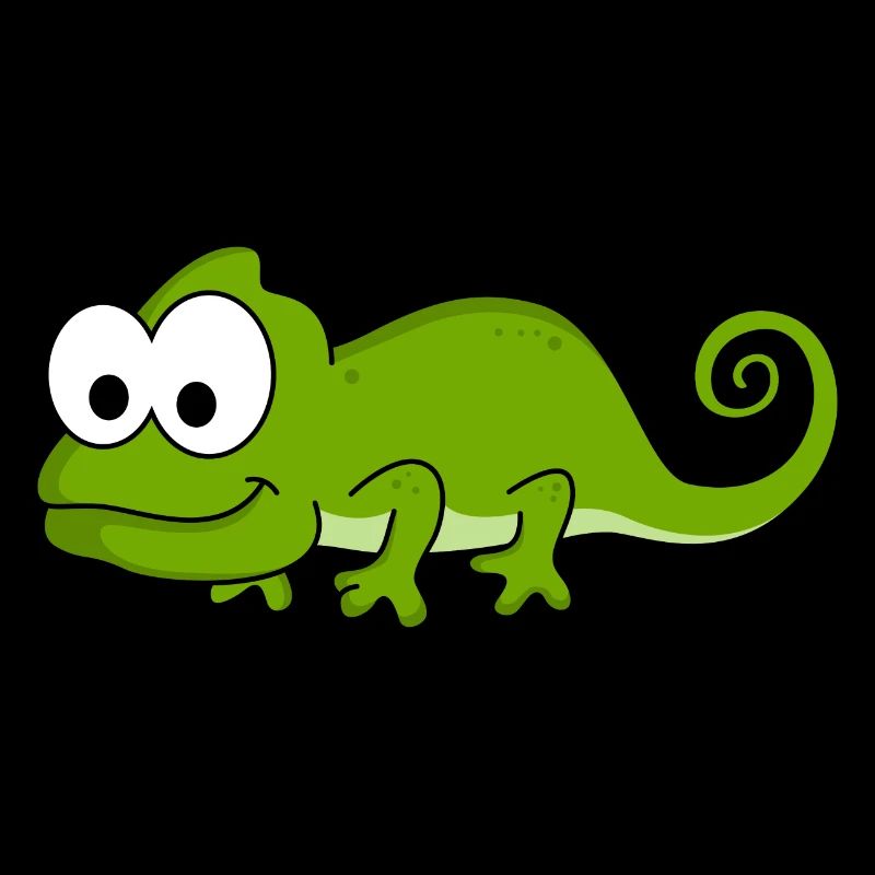 Chamäleon Comic Tier