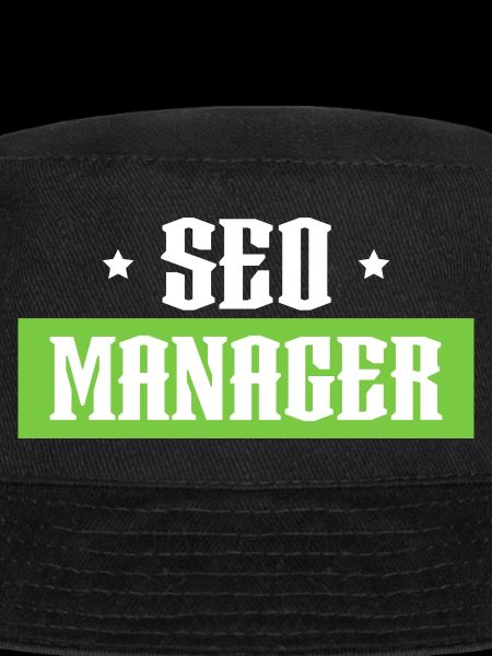 SEO Manager tshirt vert noir