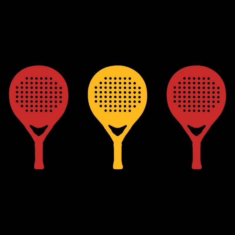 PADEL RED YELLOW RED