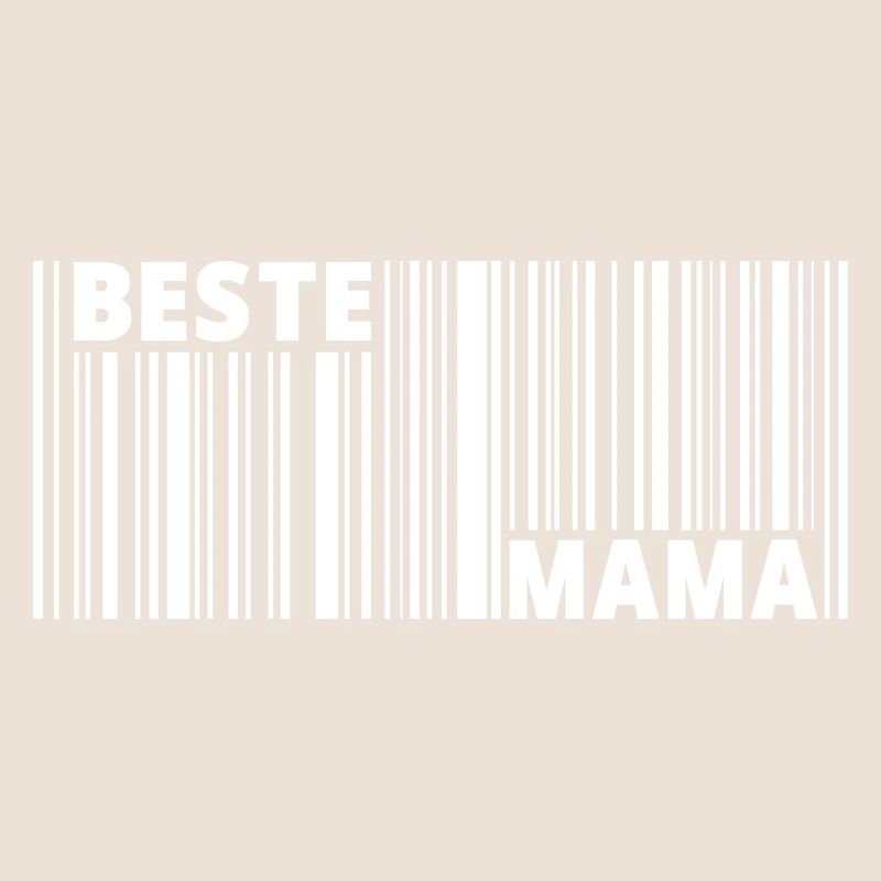 Beste Mama Mutter Barcode