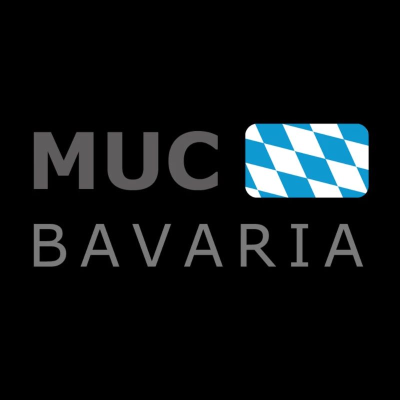 MUC BAVARIA dark-lettered