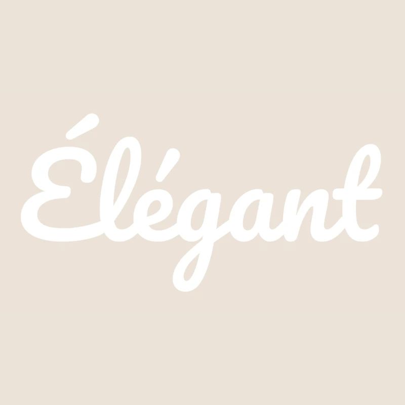 élégant