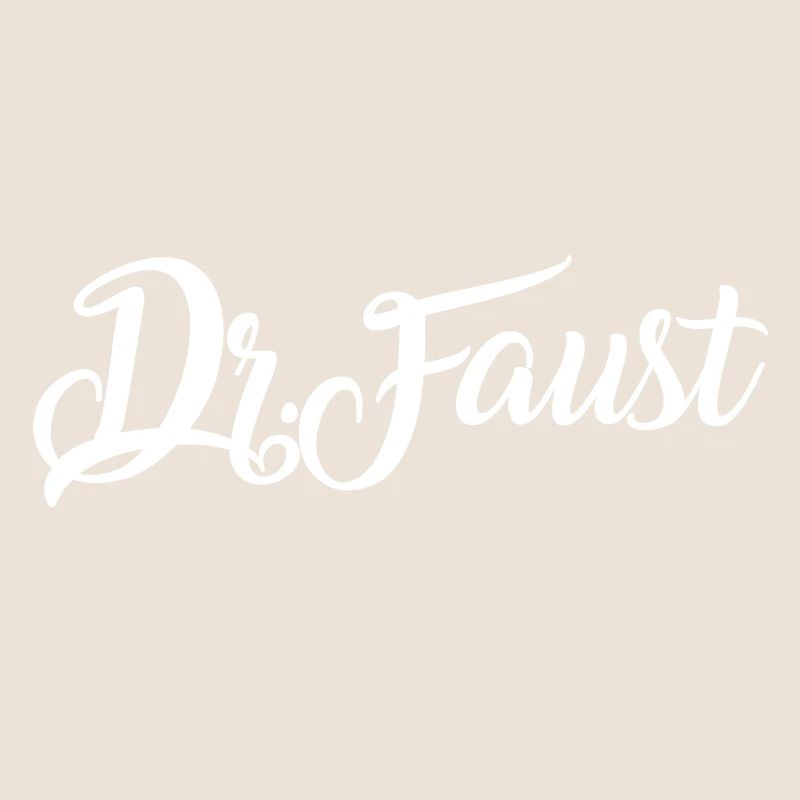 Dr. Faust typography