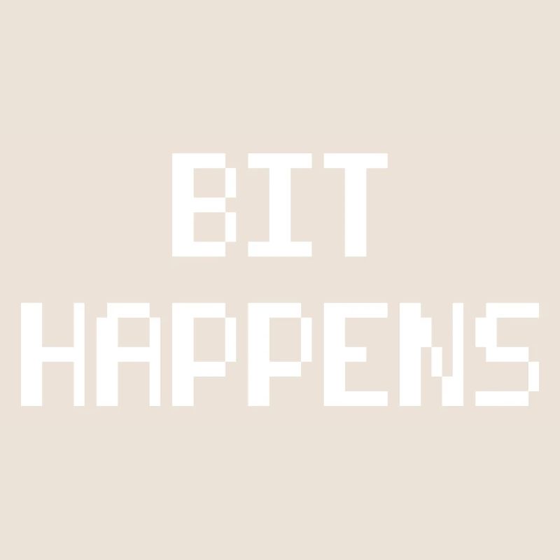 Computer Science Pun BIT HAPPENS Computer Scientist T-Shirt