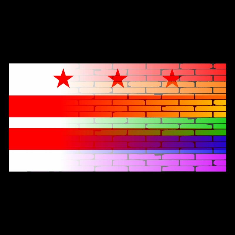 Rainbow Wall Washington DC
