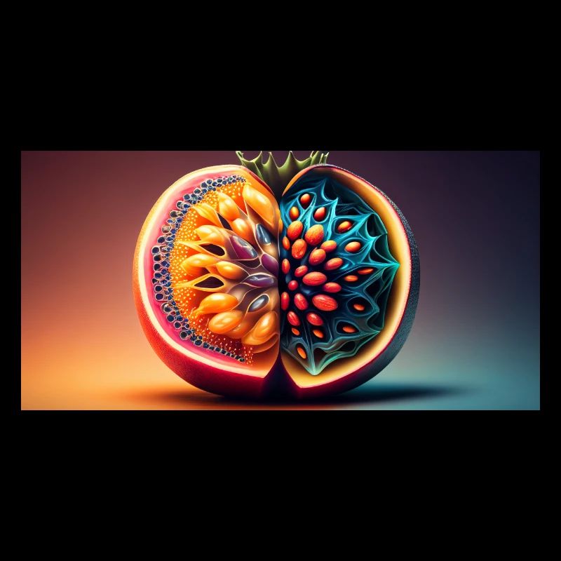 futuristisches Obst