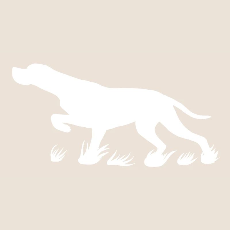 Pointer protruding (white)