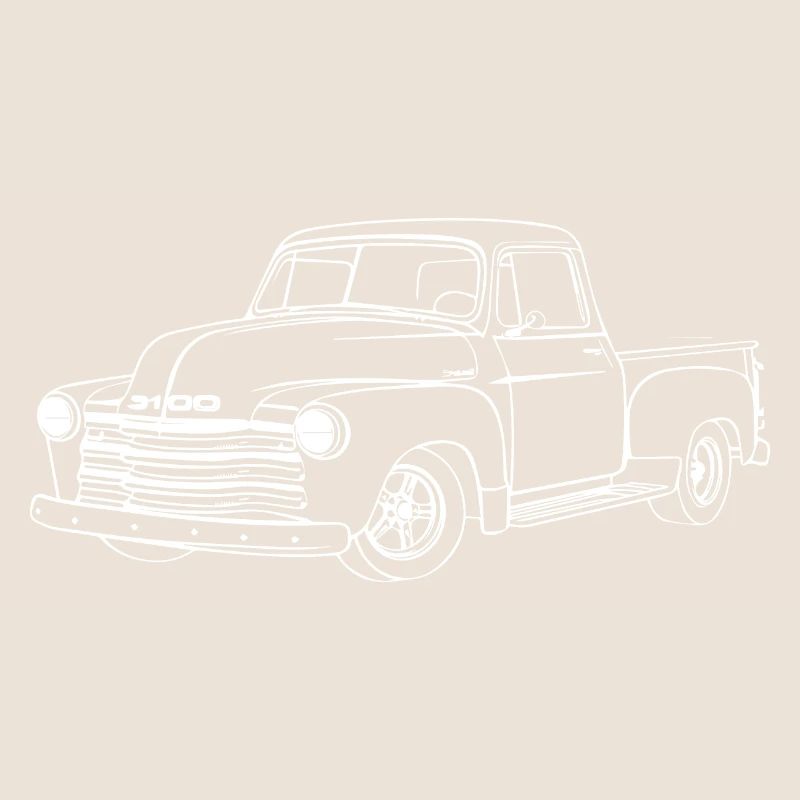 1949 Chevy 3100 stepside camionnette classique