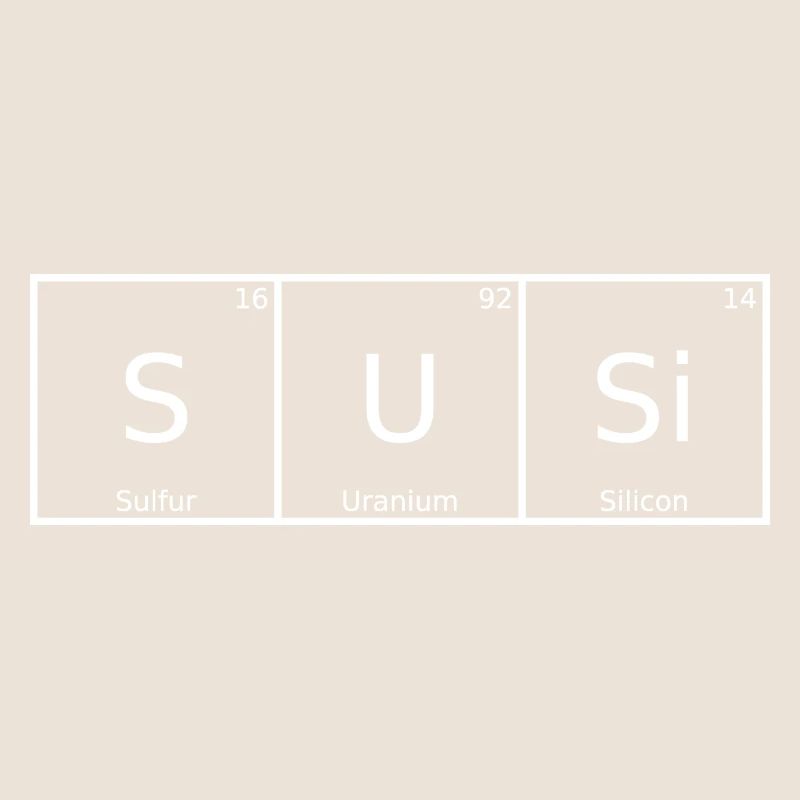Susi Surname First Name Chemistry Periodic Table Elements