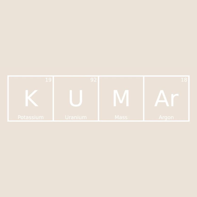 Kumar Nom Prénom Chimie Tableau périodique Éléments