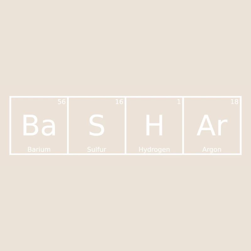 Bashar Nom Prénom Chimie Éléments du tableau périodique