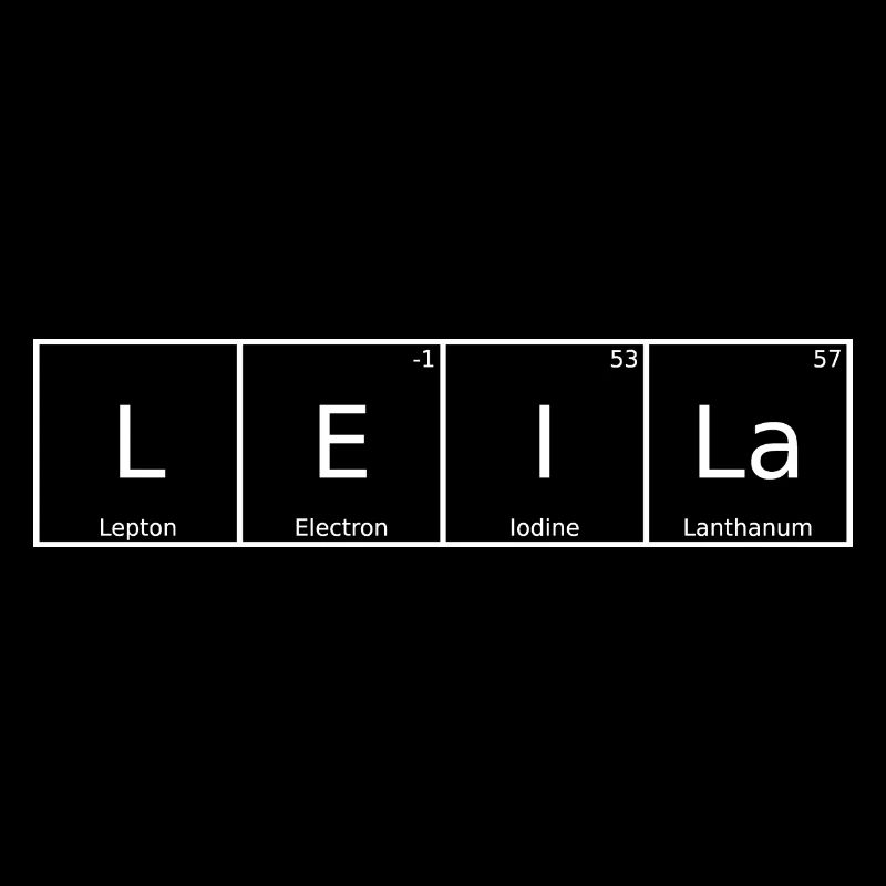Leila Name First Name Chemistry Periodic Table Elements
