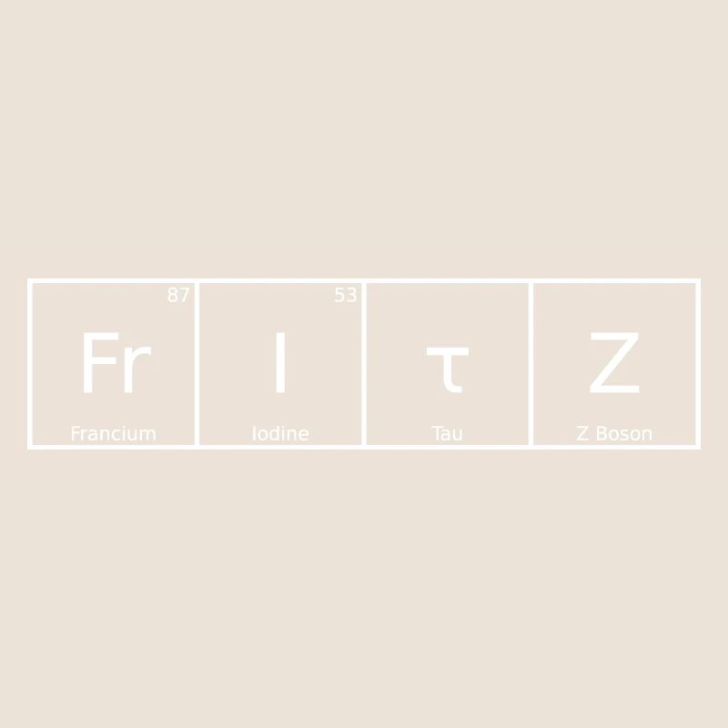 Fritz Name First Name Chemistry Periodic Table Elements