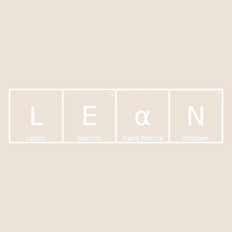 Lean Name First Name Chemistry Periodic Table Elements