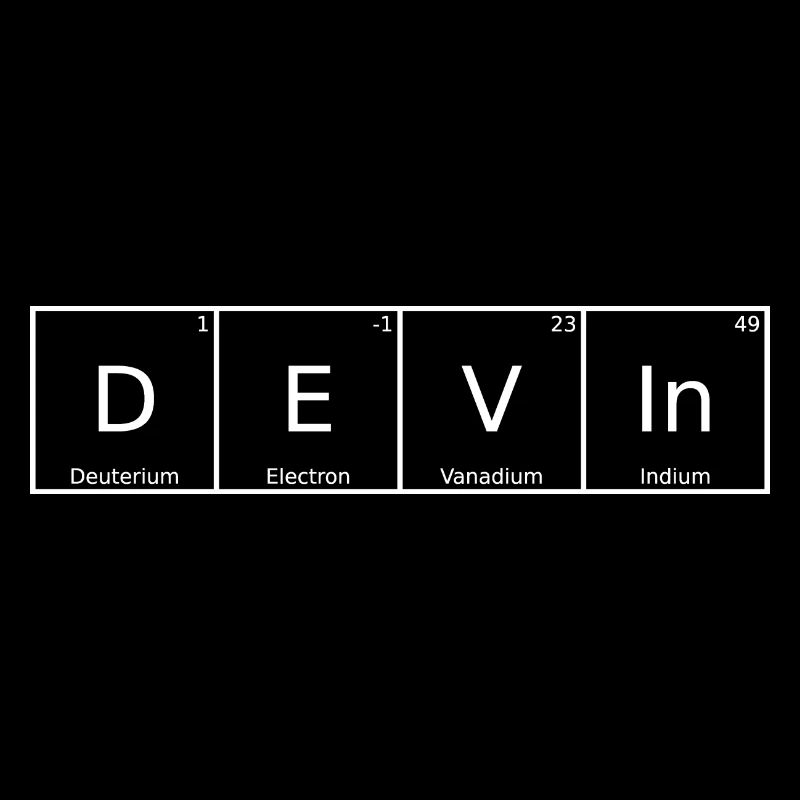 Devin Nom Prénom Chimie Tableau périodique Éléments