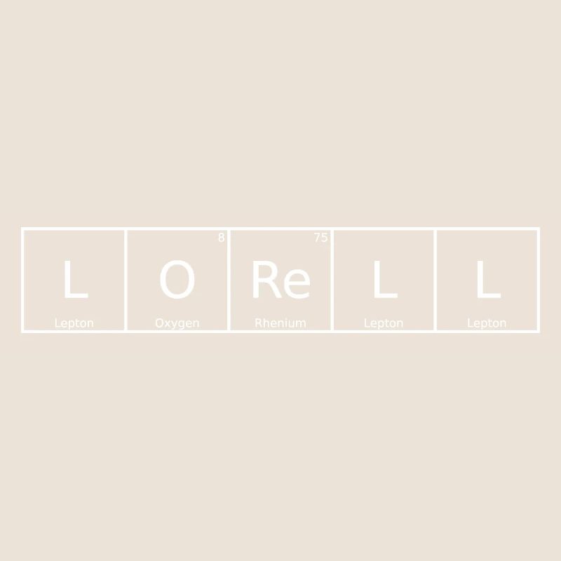 Lorell Name First Name Chemistry Periodic Table Elements