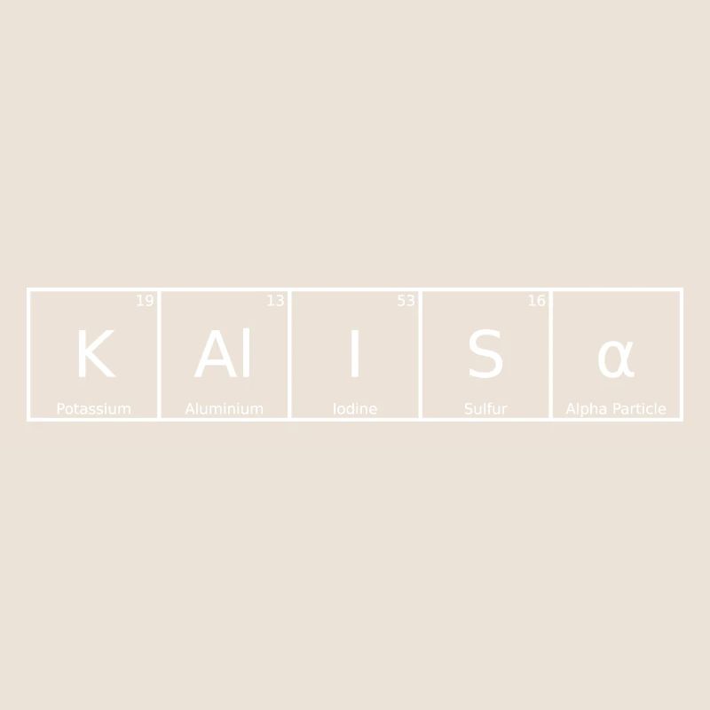 Kalisa Surname First Name Chemistry Periodic Table Elements