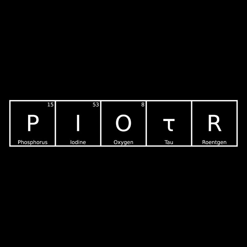 Piotr Name Vorname Chemie Periodensystem Elemente