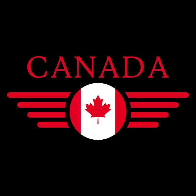 T-shirt design de style canadien