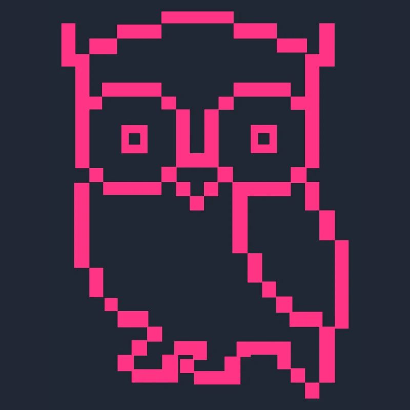 Pixel Eule
