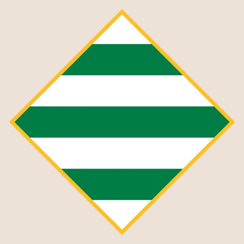 Vert et blanc