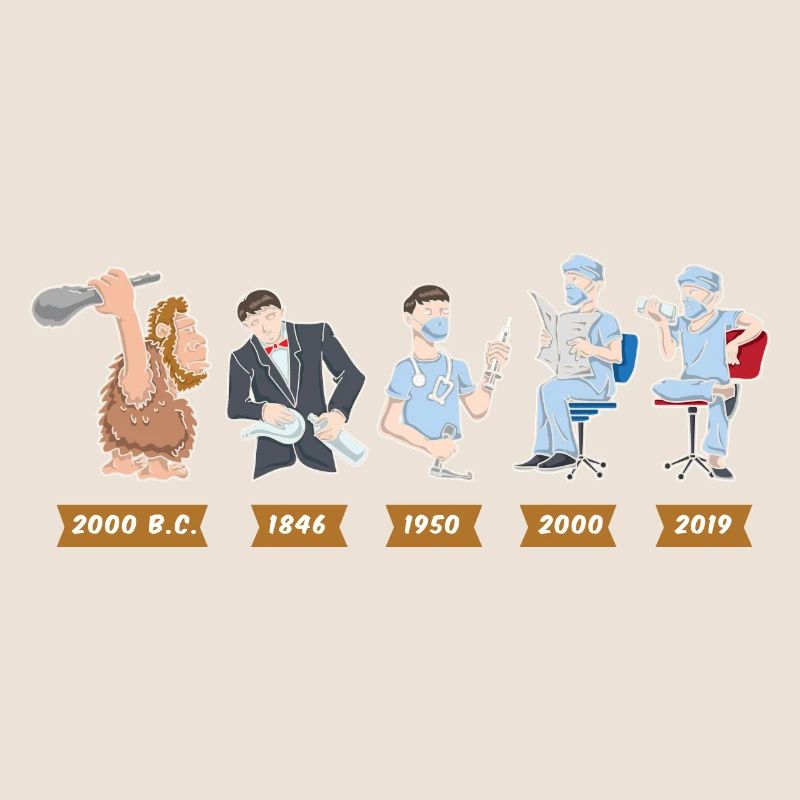 Evolution de l'anesthésiste