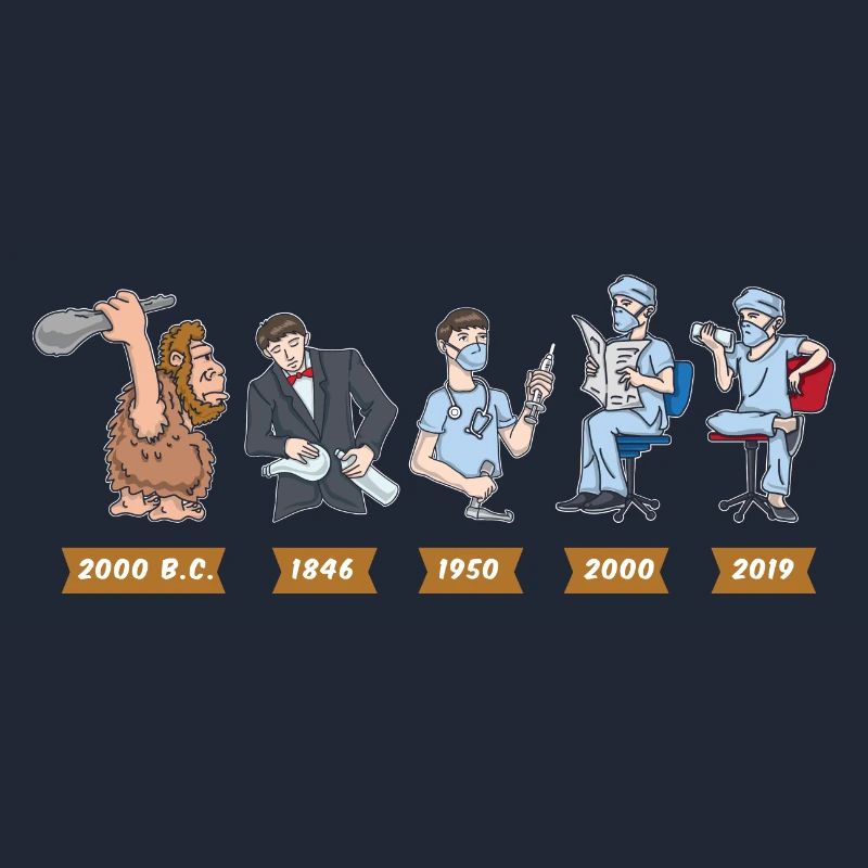 Evolution de l'anesthésiste