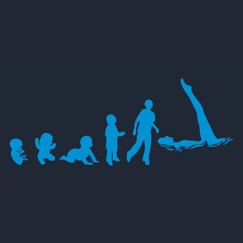 evolution natation synchro foetus human8