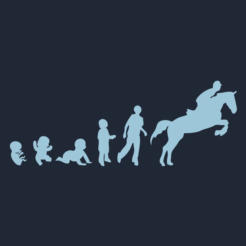 Evolution cheval3 obstacle riding his