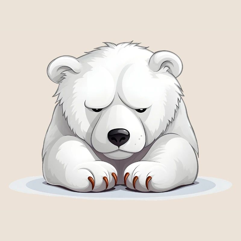 Grumpy Eisbär