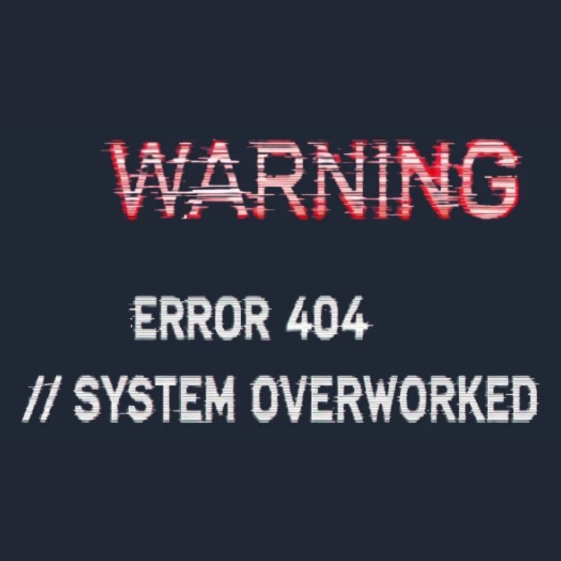 Fehlerwarnung – Systemfehler 404
