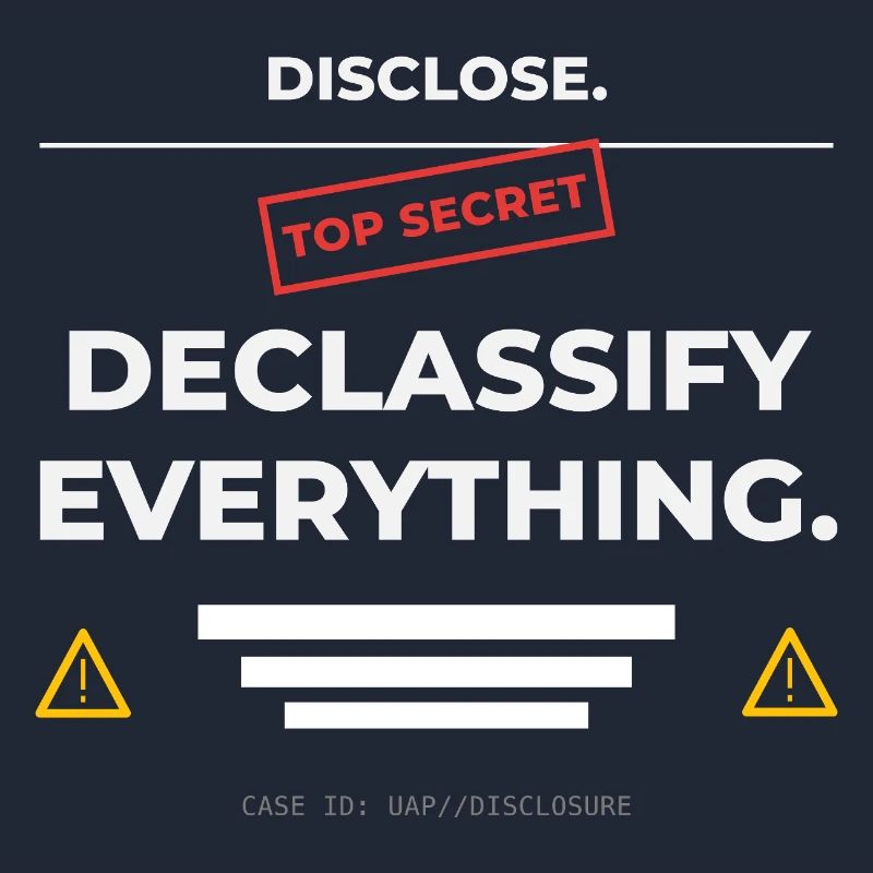 DIVULGUER. Déclassifier tout – UAP