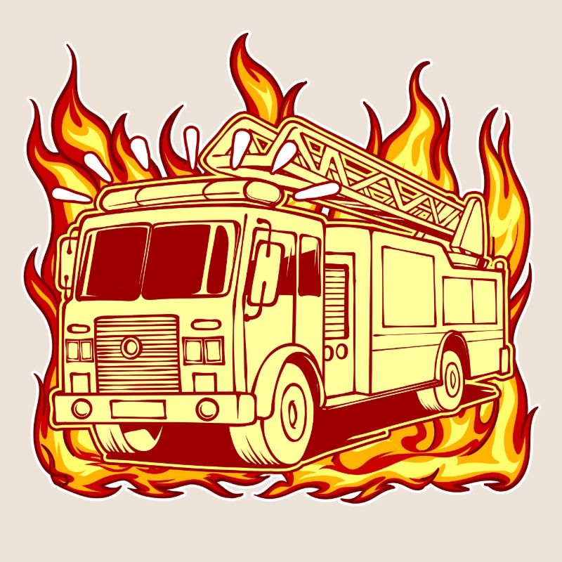 Fire Burning Fire Brigade Fire Engine Fire Protection
