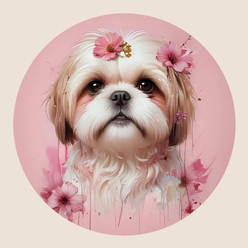 Shih Tzu Rosa