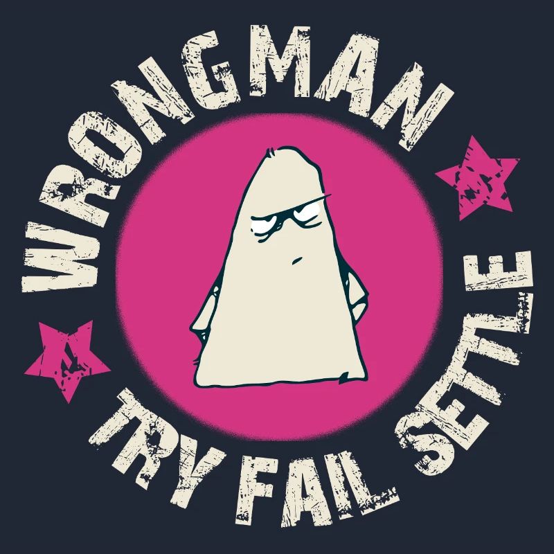 wrongman try - fail - settle