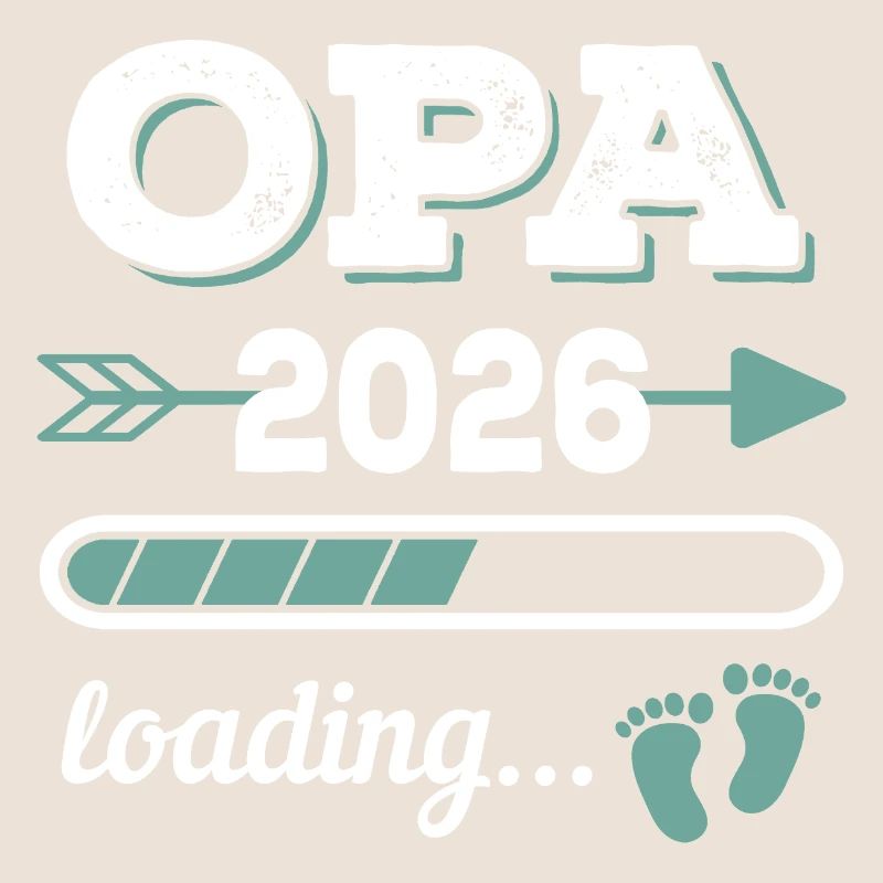 Opa 2026 Loading Werdender Großater Geschenkidee