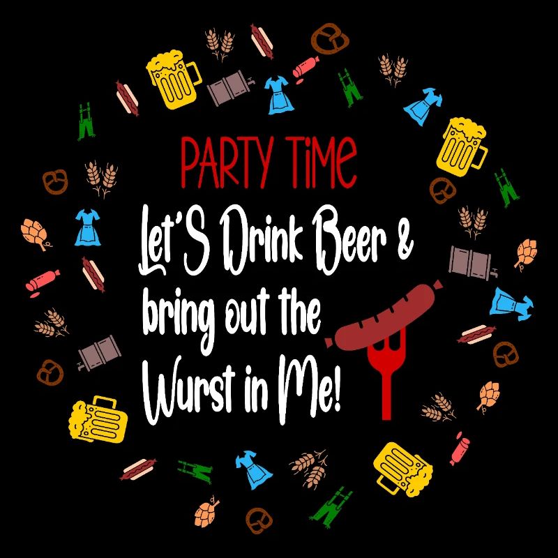 Deutsche Party Let's Drink Beer (B1)