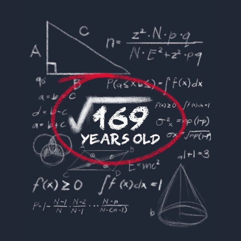 13th Birthday Root Calculation Math Nerd