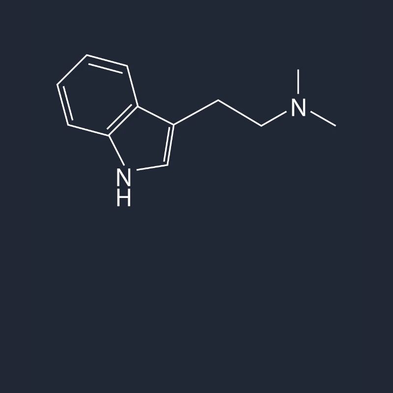 Molécule DMT Ayahuasca Dimethyltryptamine