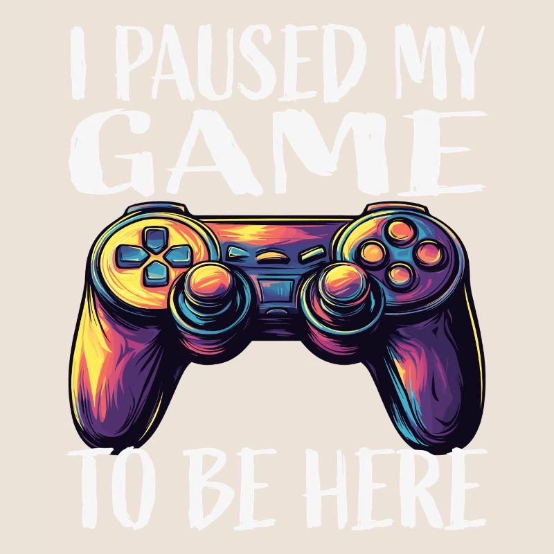 Game Pause Neon Controller