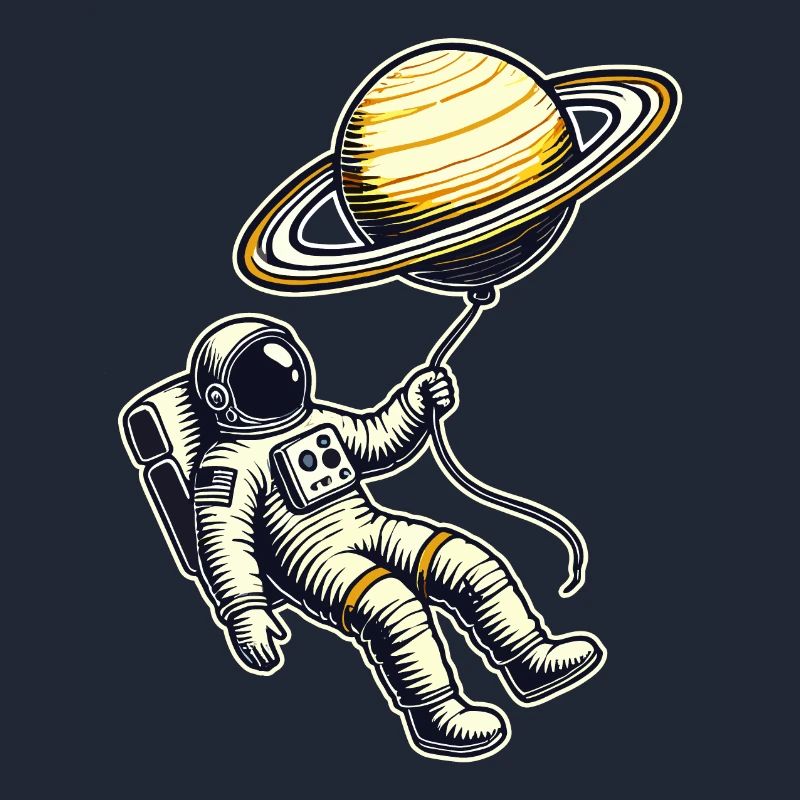 Flotter avec Saturne – Conception d’un ballon astronaute