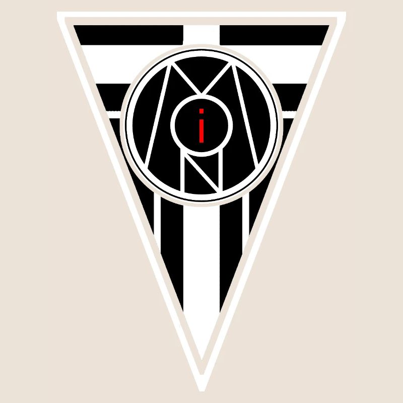 Abstract Geometry Design with Saying Moin