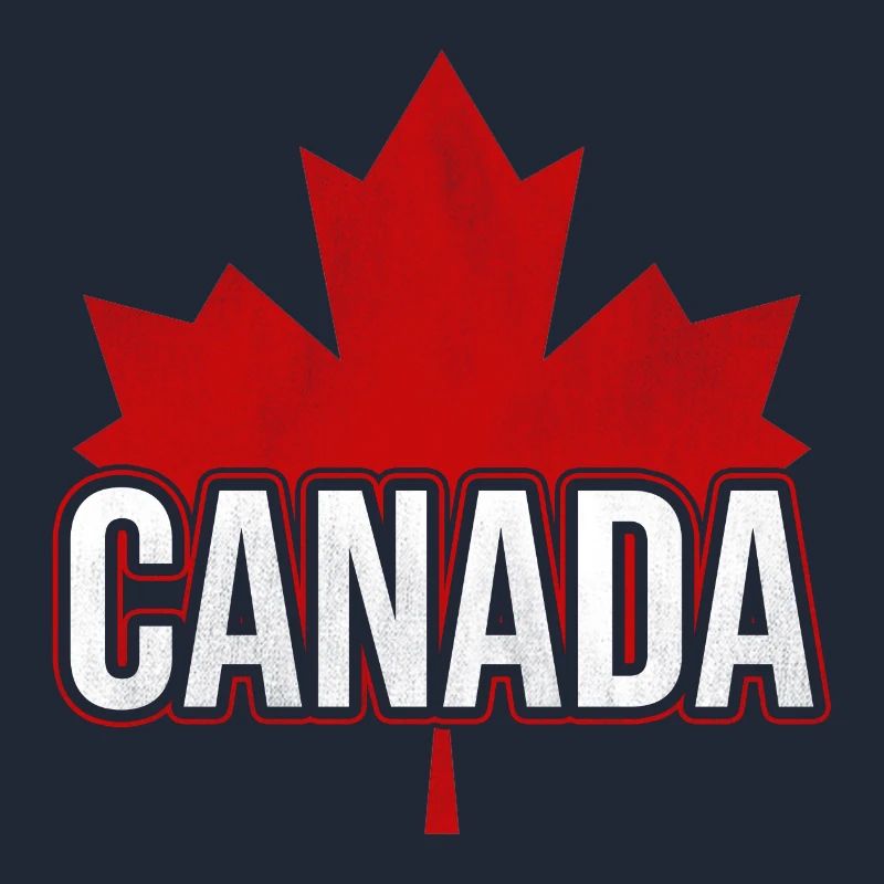 Feuille d'érable canadien drapeau canada canada