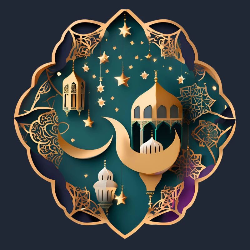 Ramadan Geschenk Eid Mubarak Islam Allah Muslim