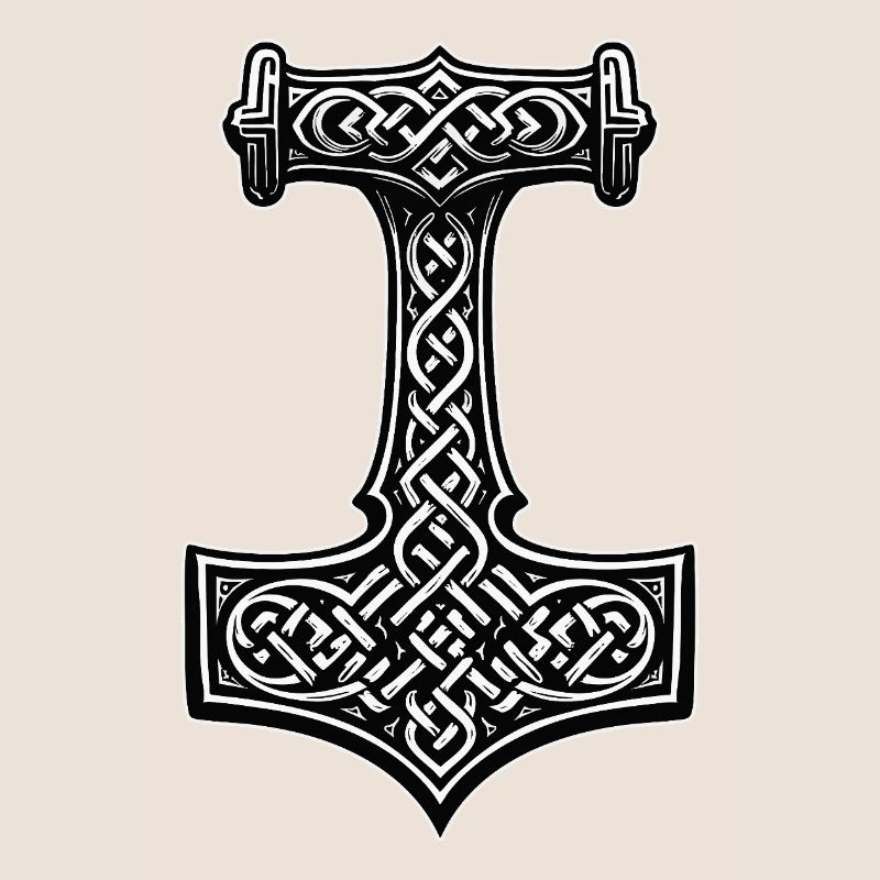 Mjölnir Wikinger Knotensymbol