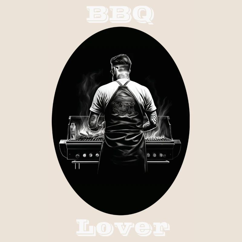 BBQ Lover white