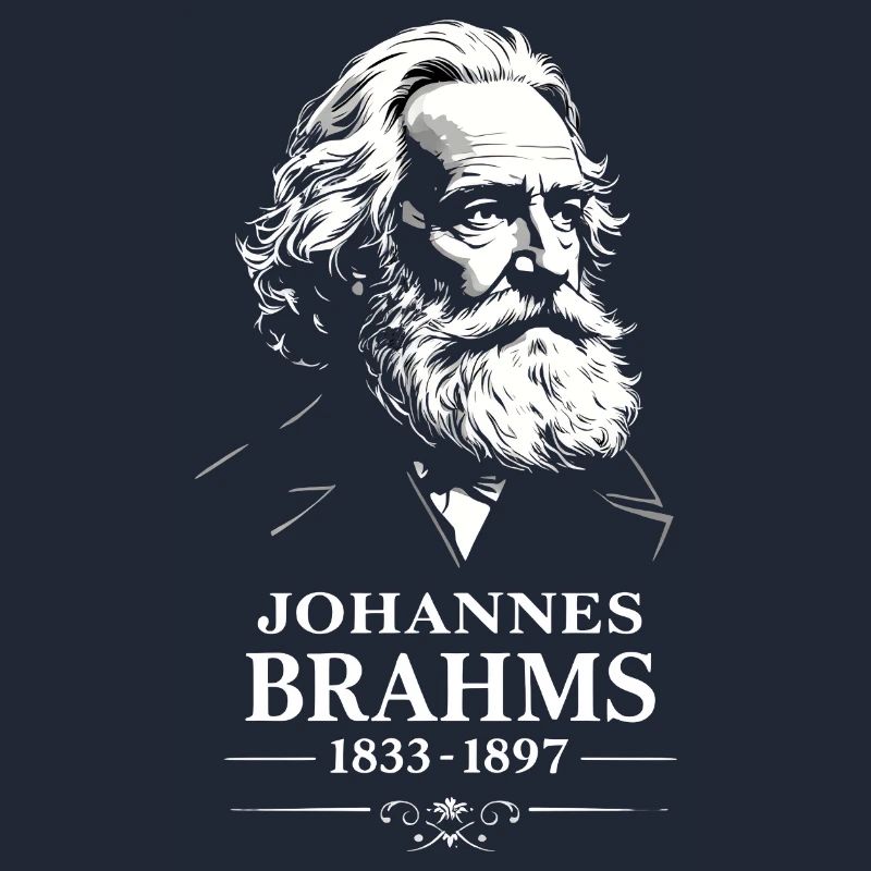Johannes Brahms Komponist Dirigent Pianist
