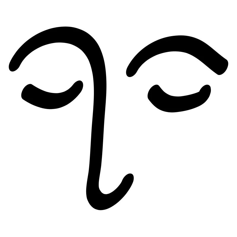 Visage Dessin Tête Oeil Cadeau